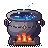 Cauldron — blue